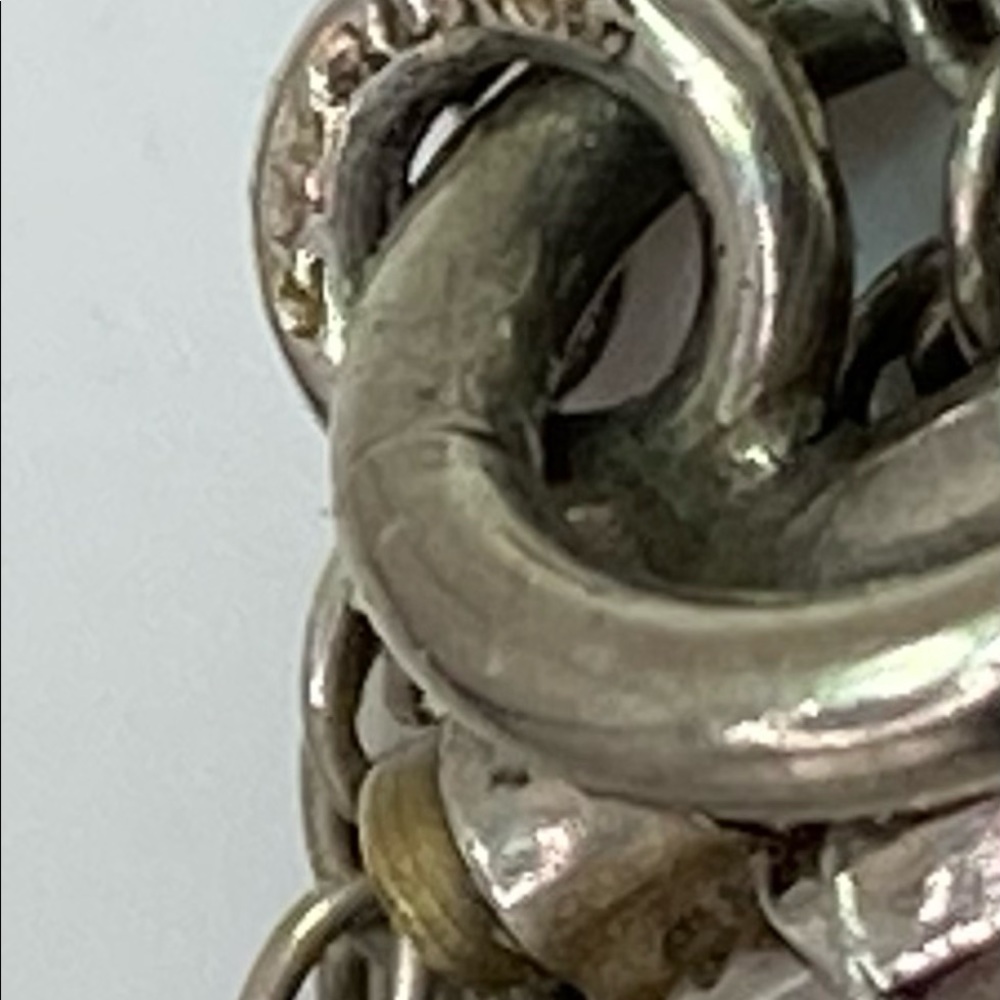 1968 Vintage Sterling Necklace Mexican Olympics 25 Peso Coin in Wrap 24” Chain - Picture 6 of 14